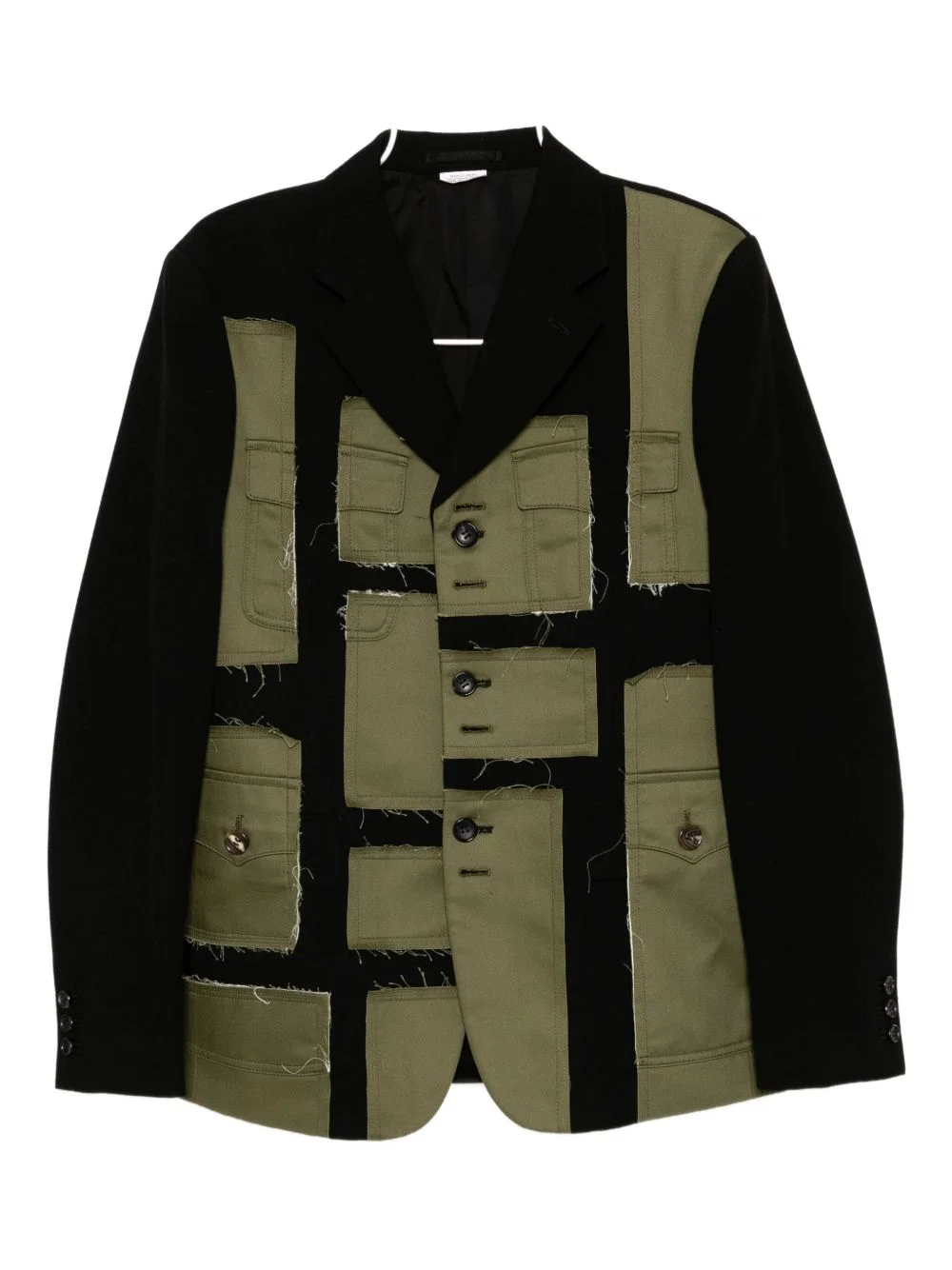patch-work blazer - 1