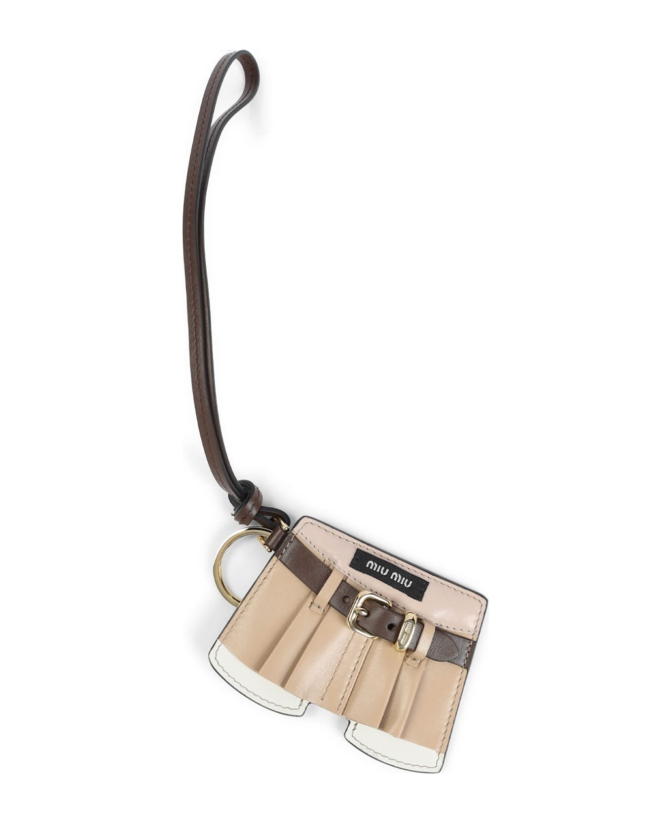 Multicolor Leather Keyring - 2