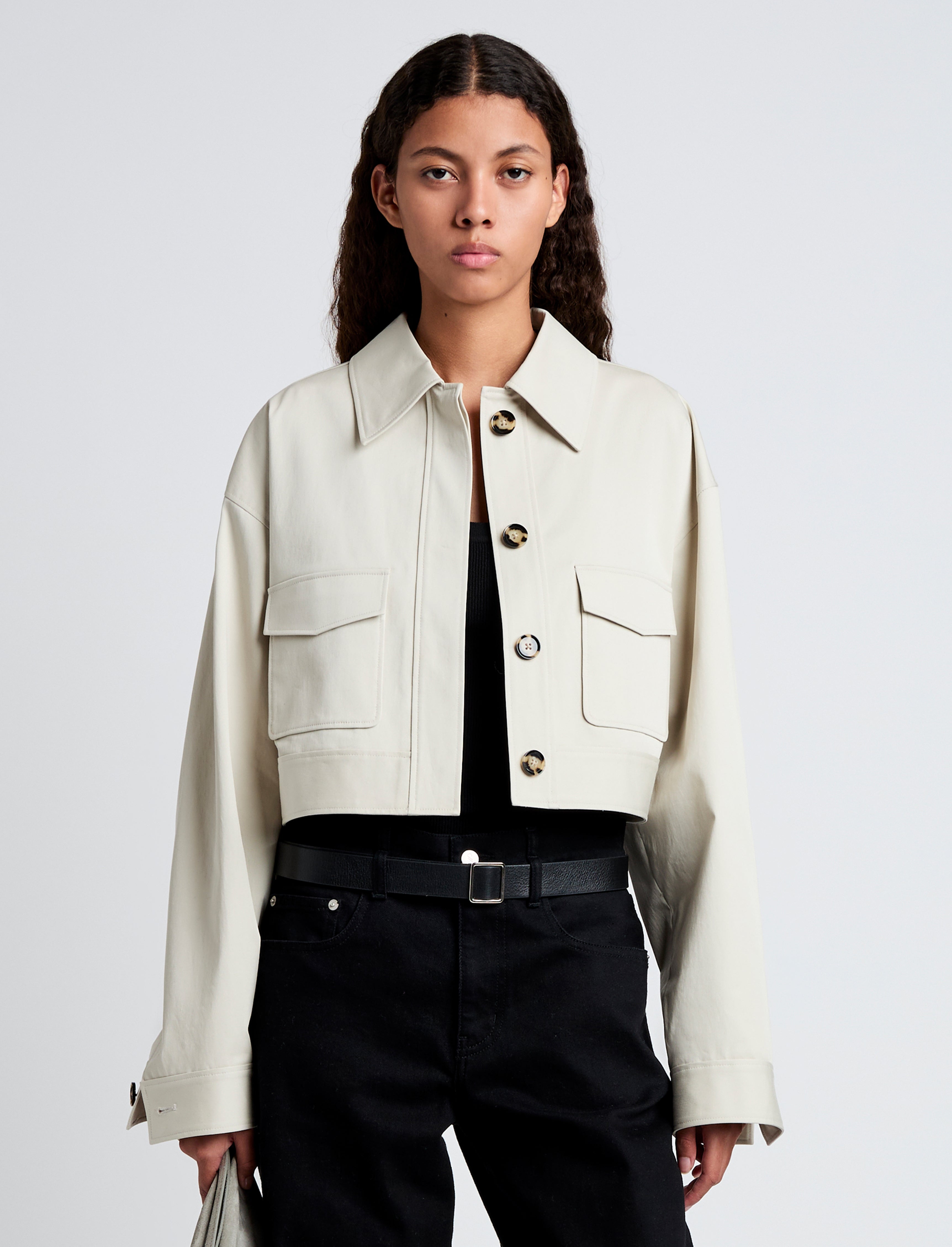Dylan Jacket in Organic Cotton Twill - 2