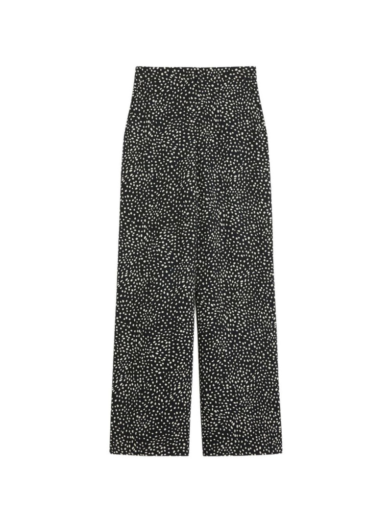 wide-leg print trousers 5