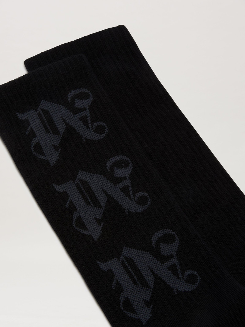 Palm Angels Monogram Socks outlook