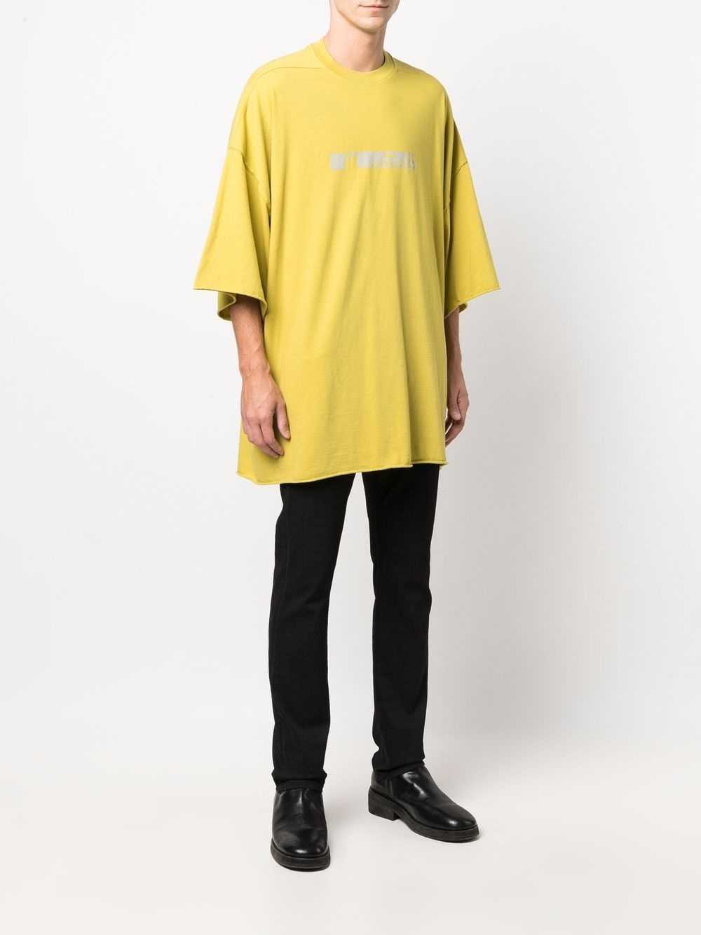 oversized logo-print T-shirt - 3