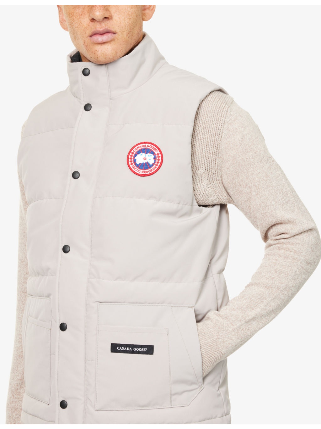 Freestyle padded slim-fit shell-down gilet - 5