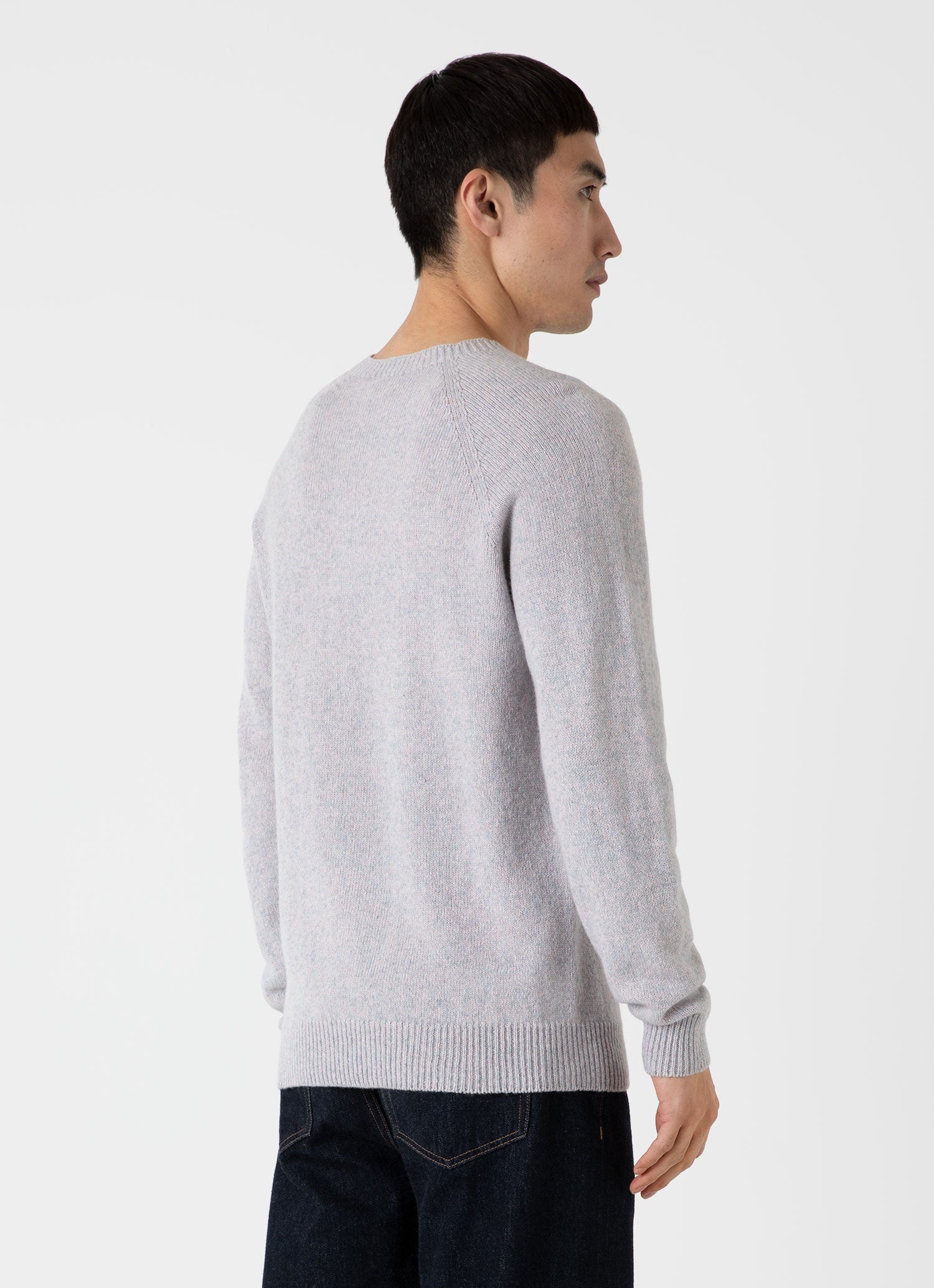 Lambswool Crew Neck Jumper - 5