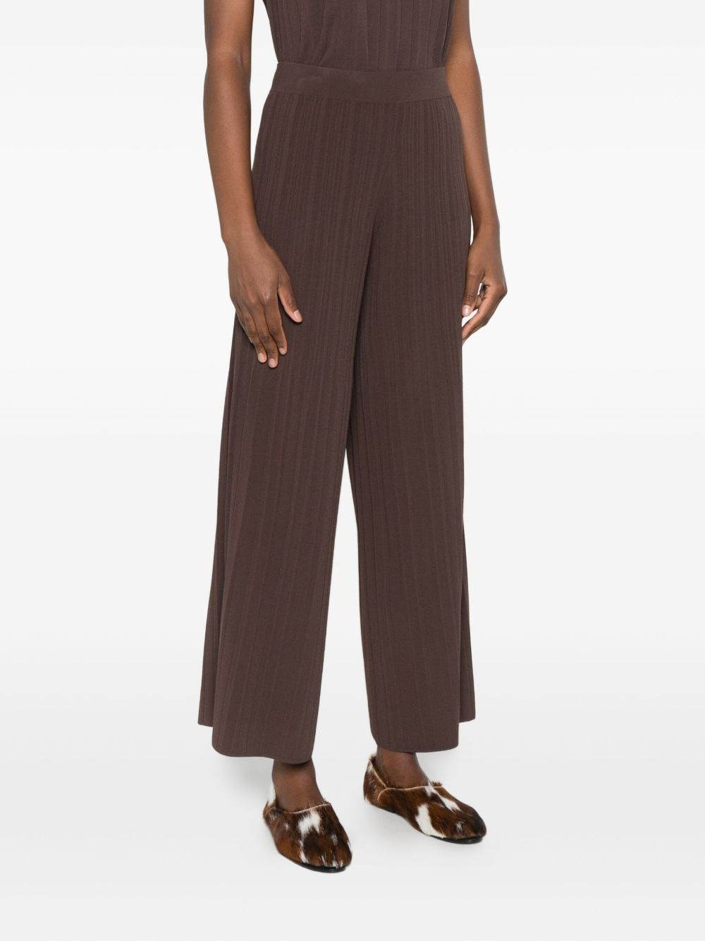 plissé-pleated trousers - 3