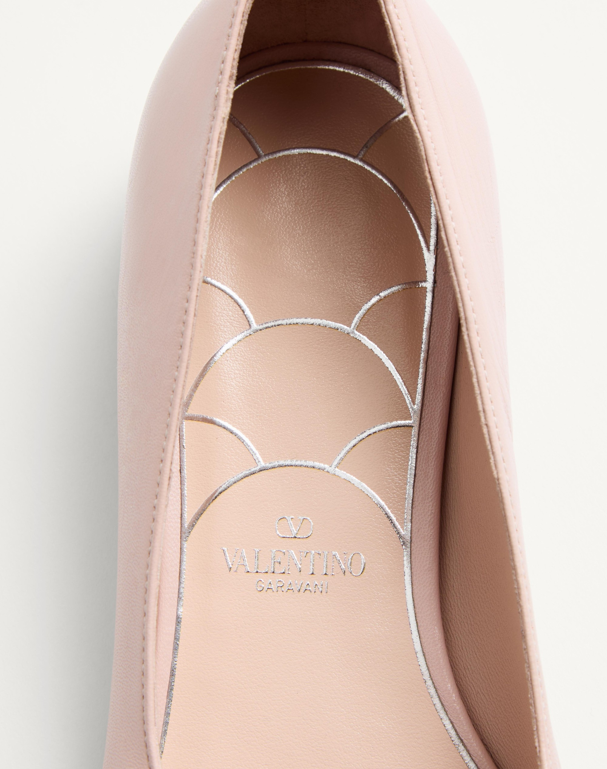MARY-JANE PRESHOES BALLERINA IN KIDSKIN WITH JEWEL BUTTON 20MM - 7