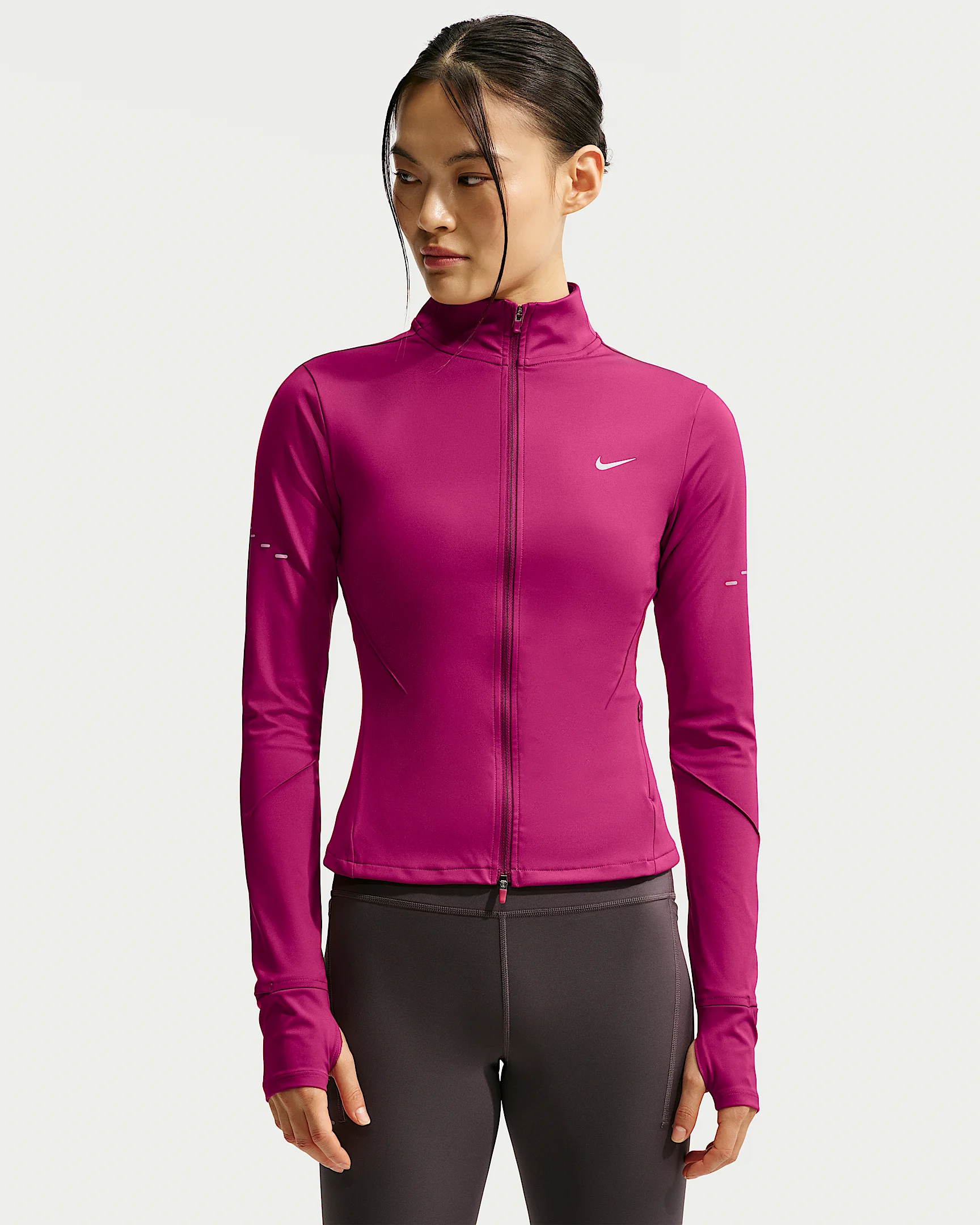 Nike Swift Women's Dri-FIT Full-Zip Running Jacket - 1