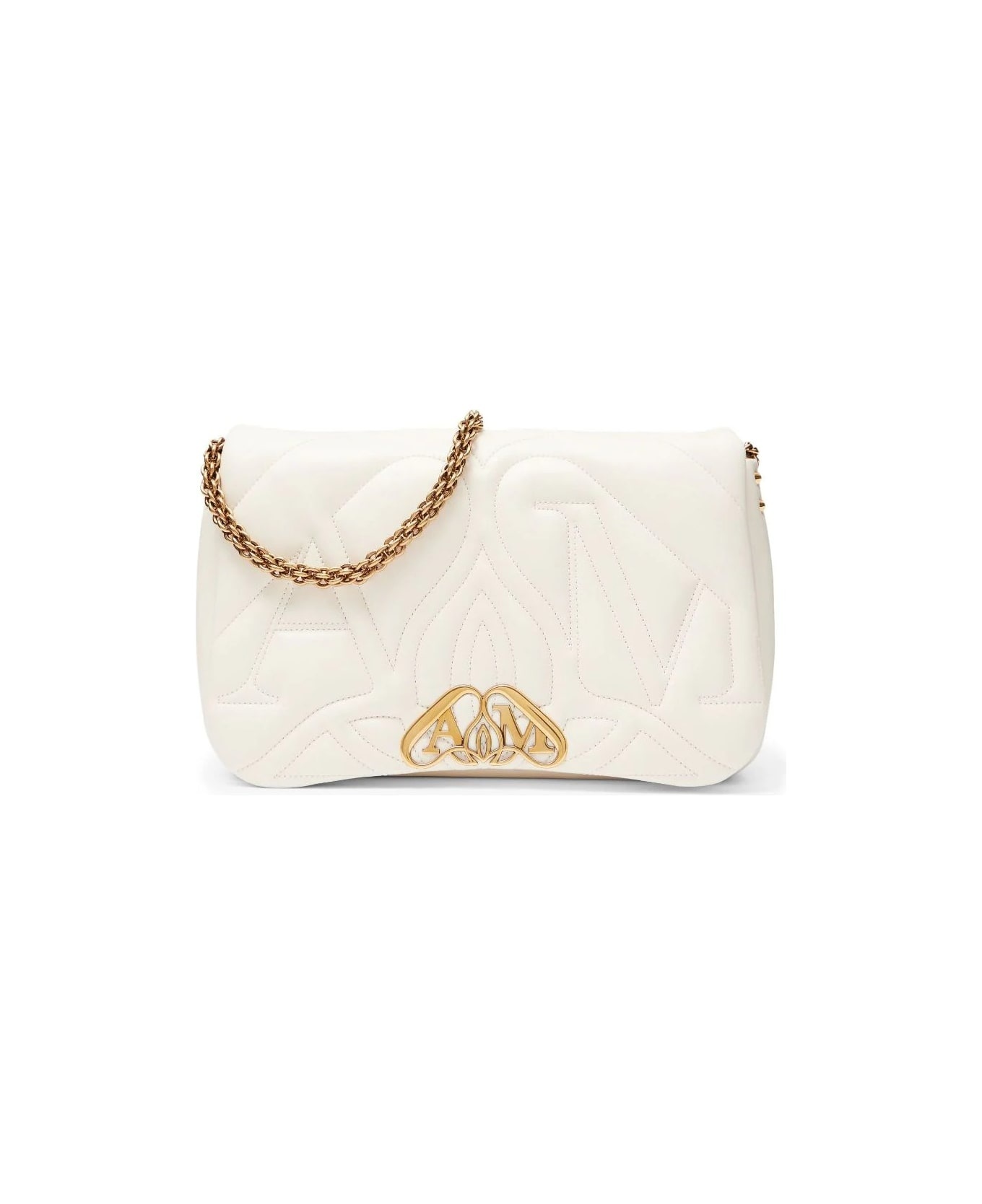 Quilted Flap Shoulder Bag - 1