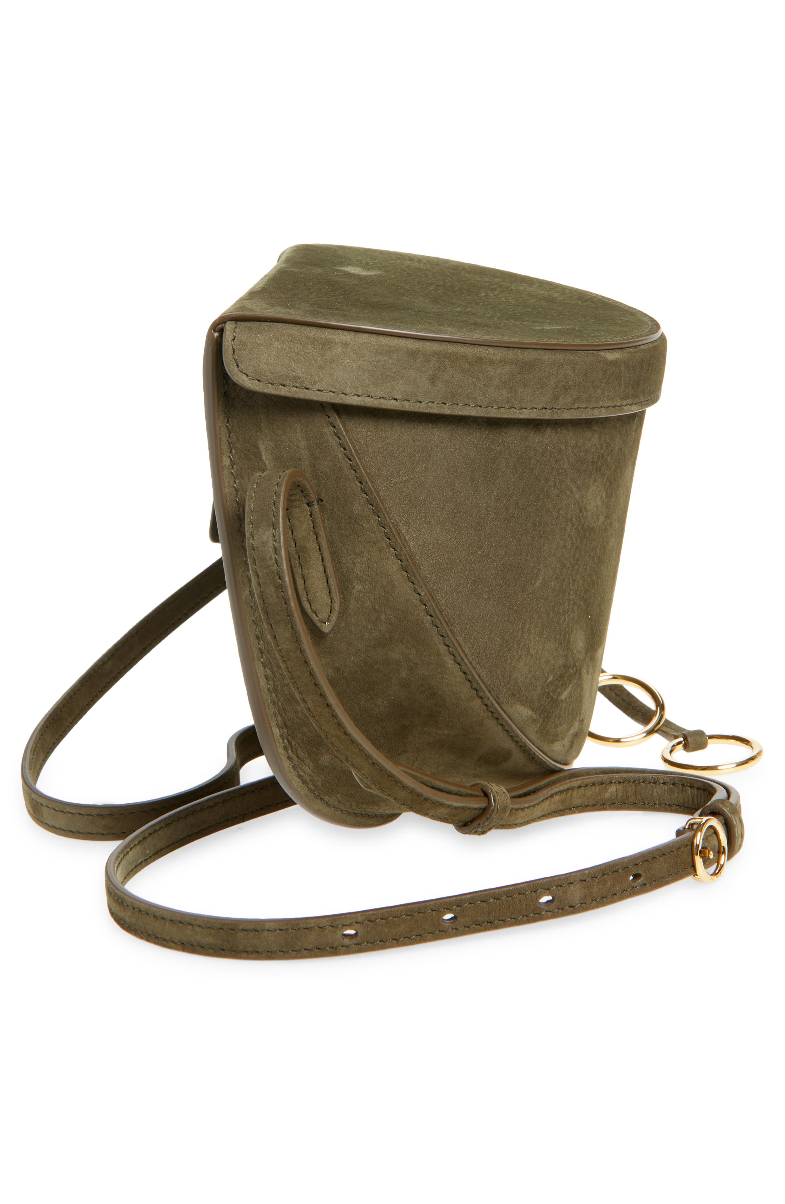 Alaïa Besace Crossbody in Kaki at Nordstrom - 4