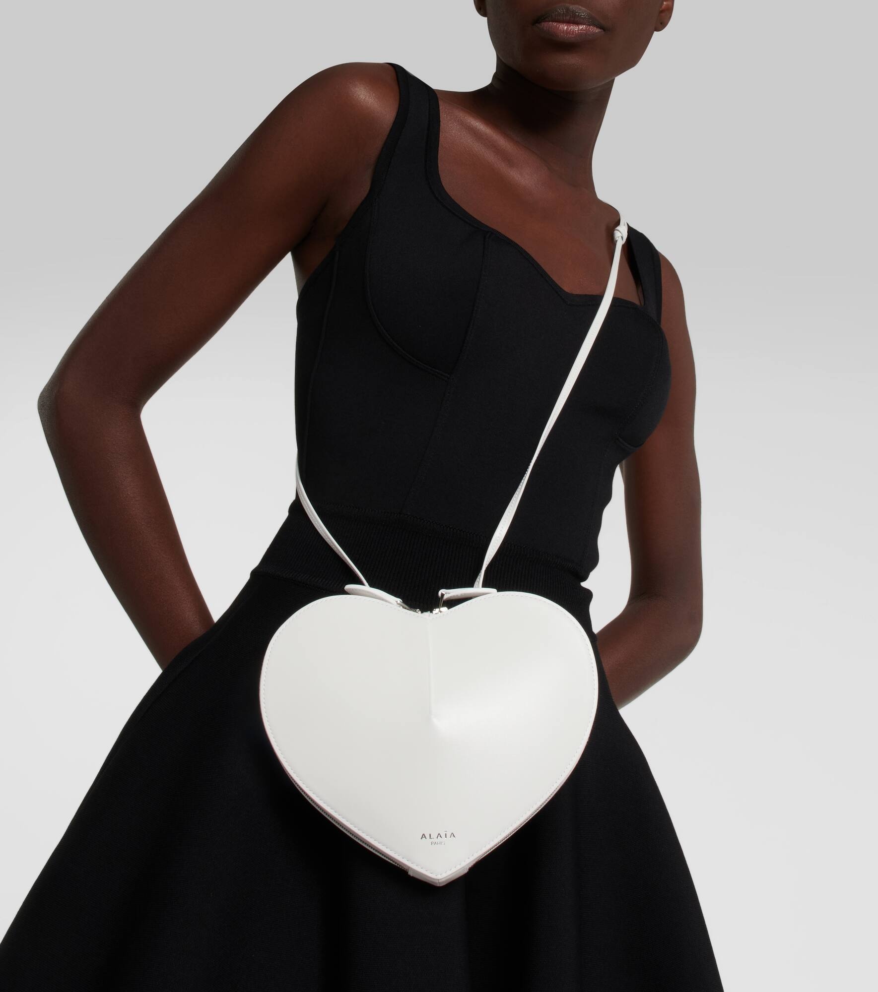 Le Coeur leather shoulder bag - 2