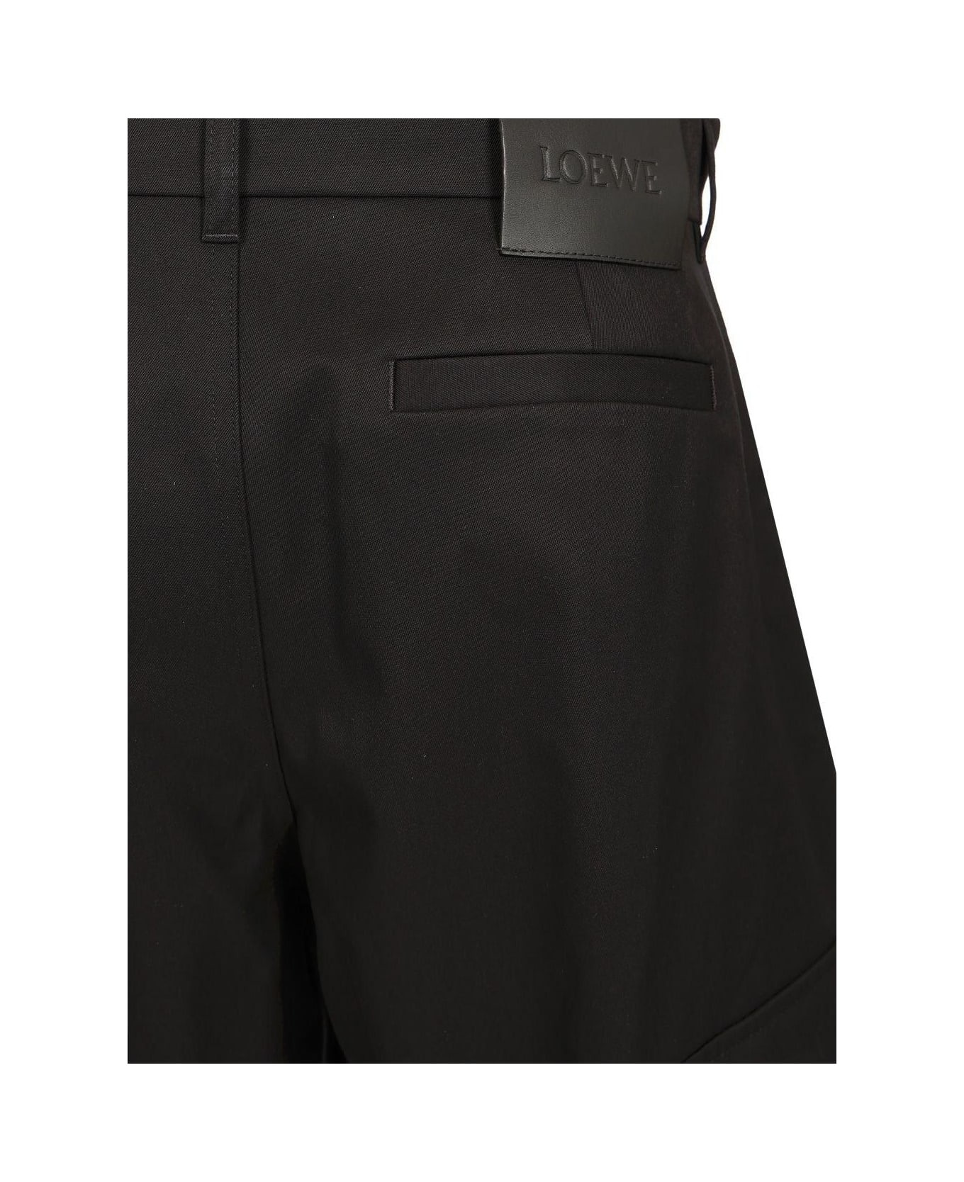 Wide Leg Cargo Trousers - 5