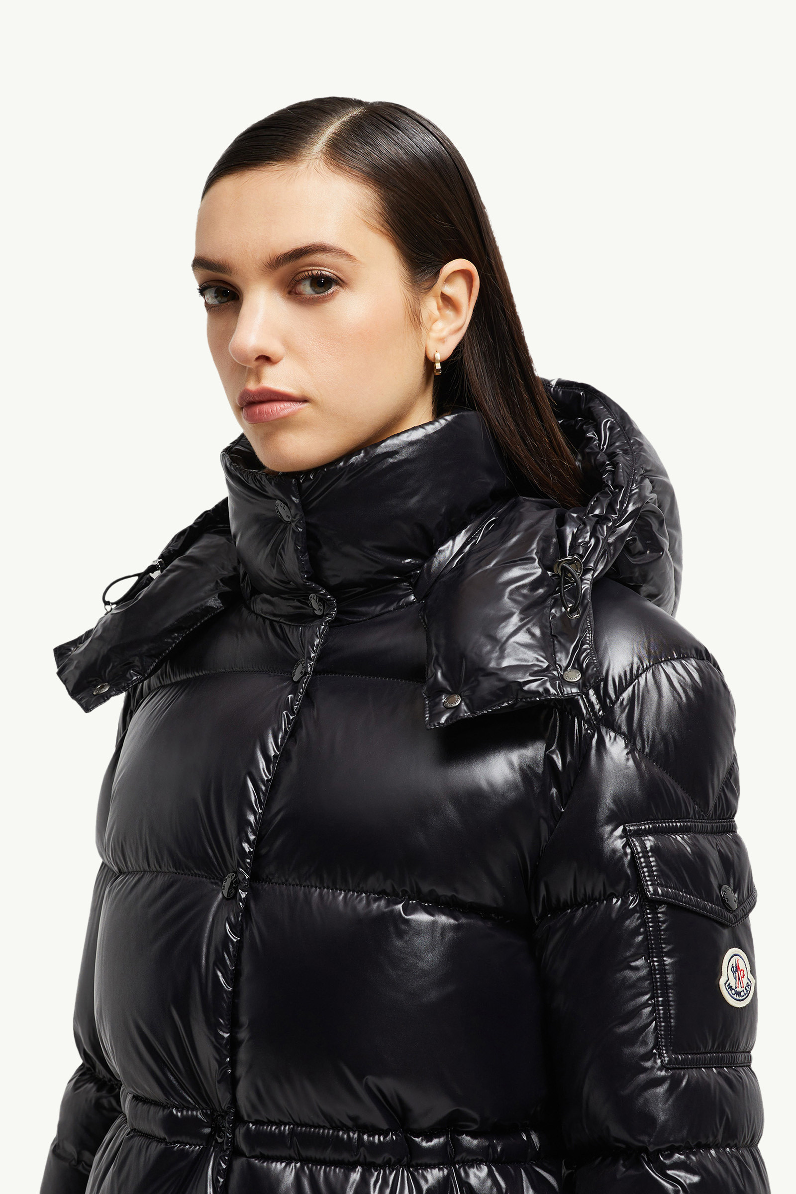 Cavettaz Hooded Long Down Jacket - 4