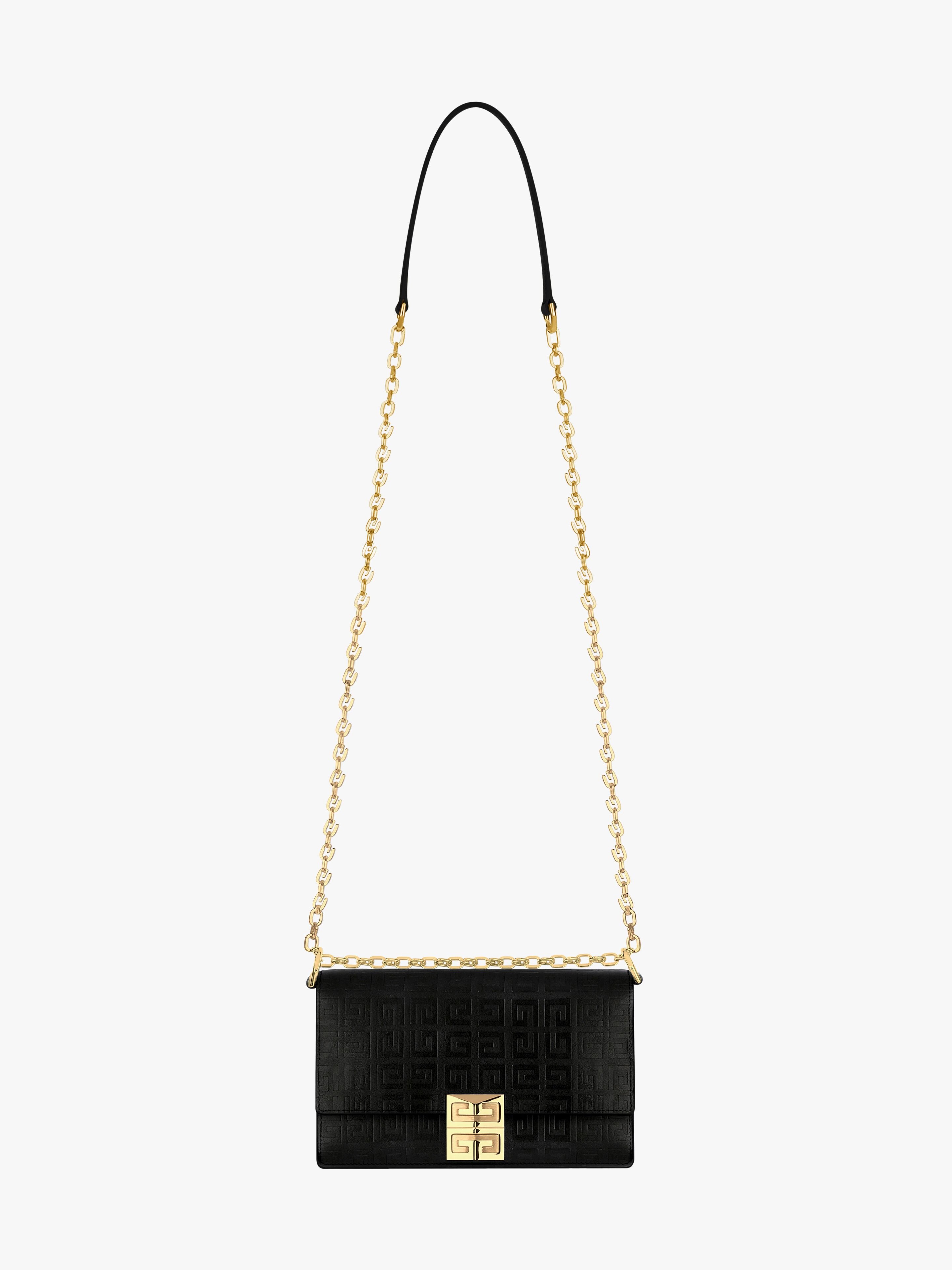 SMALL 4G BAG IN 4G COATED CANVAS WITH CHAIN - 3