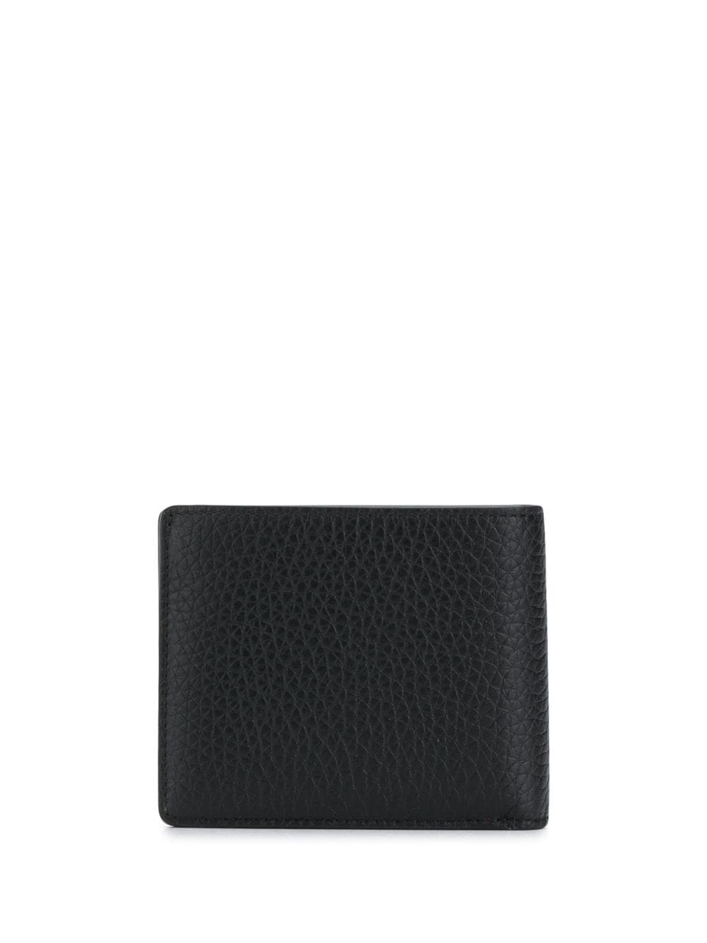 contrast leather fold wallet - 2