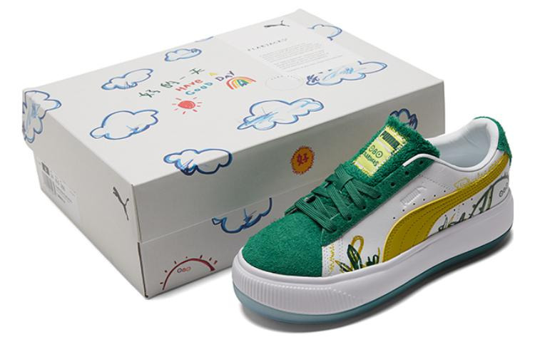 (WMNS) PUMA x FLABJACKS Suede Mayu 'Fuzzy Cactus Park' 388595-01 - 6