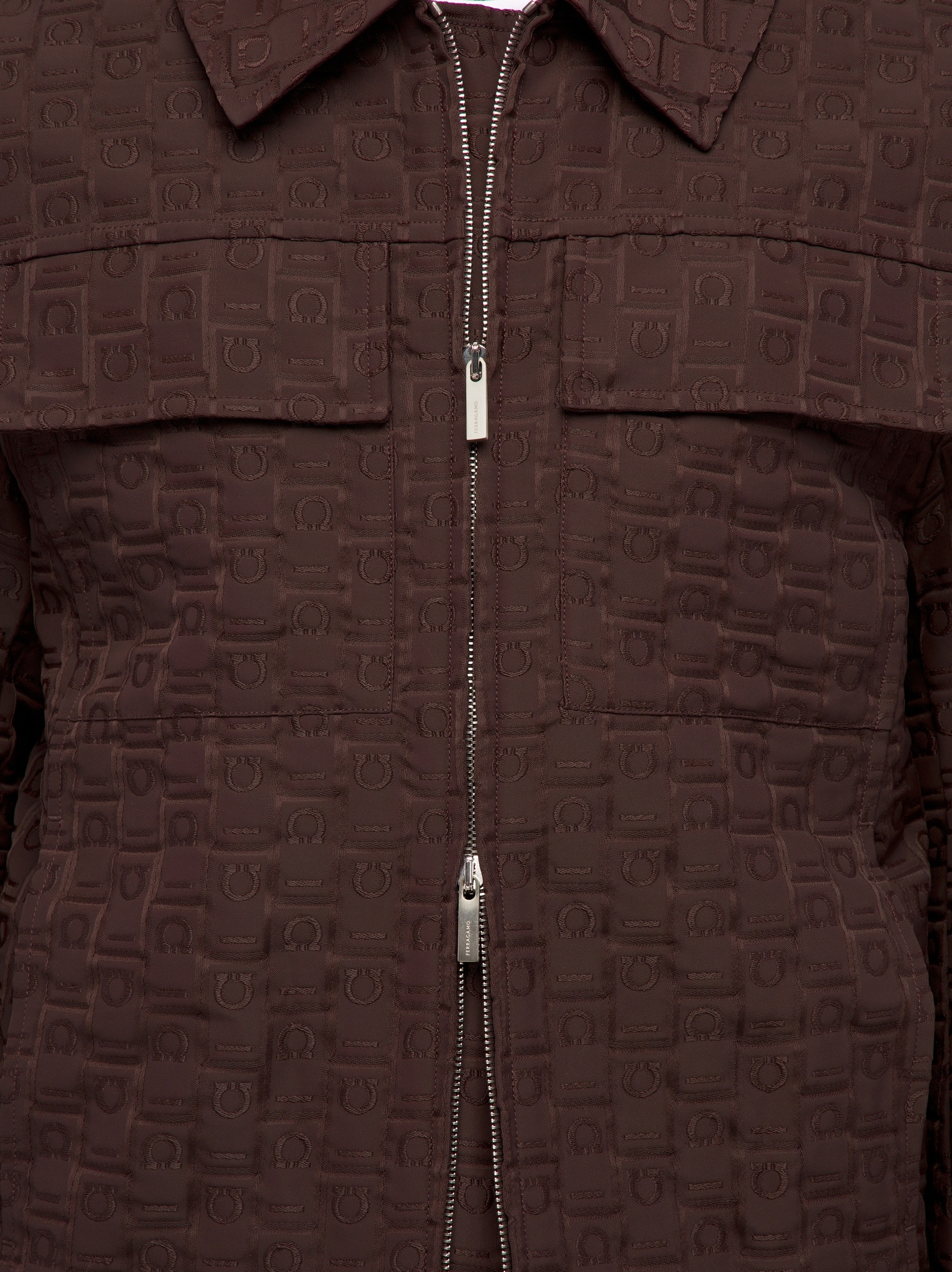 Ferragamo Monogram blouson - 6
