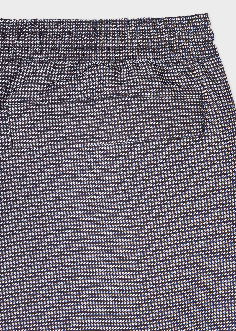 Paul Smith Black Houndstooth Swim Shorts outlook