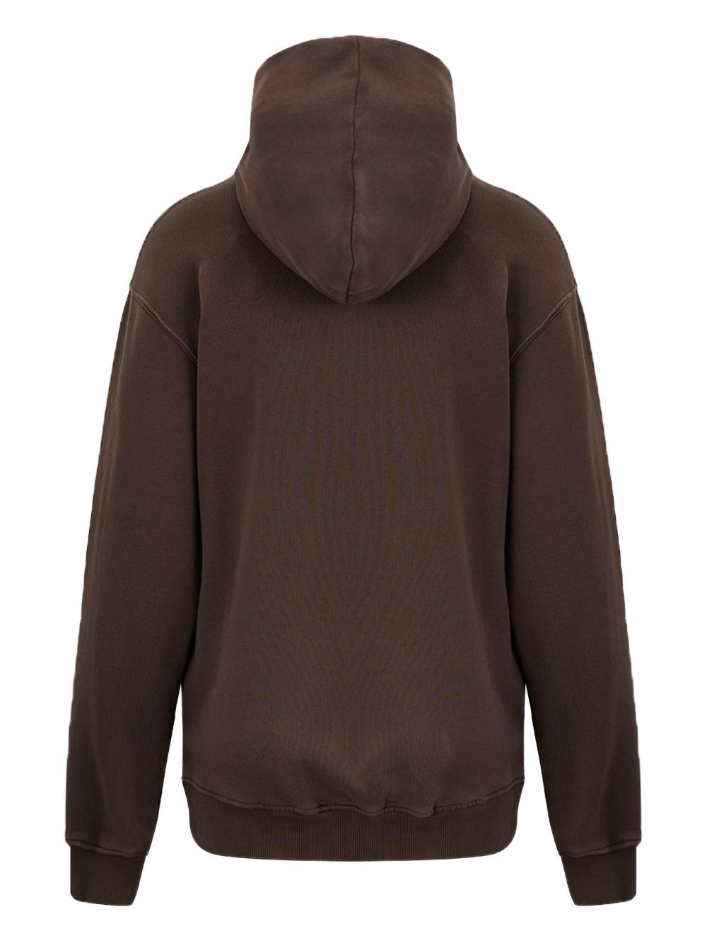 Laser Studio logo-detailed hoodie - 4