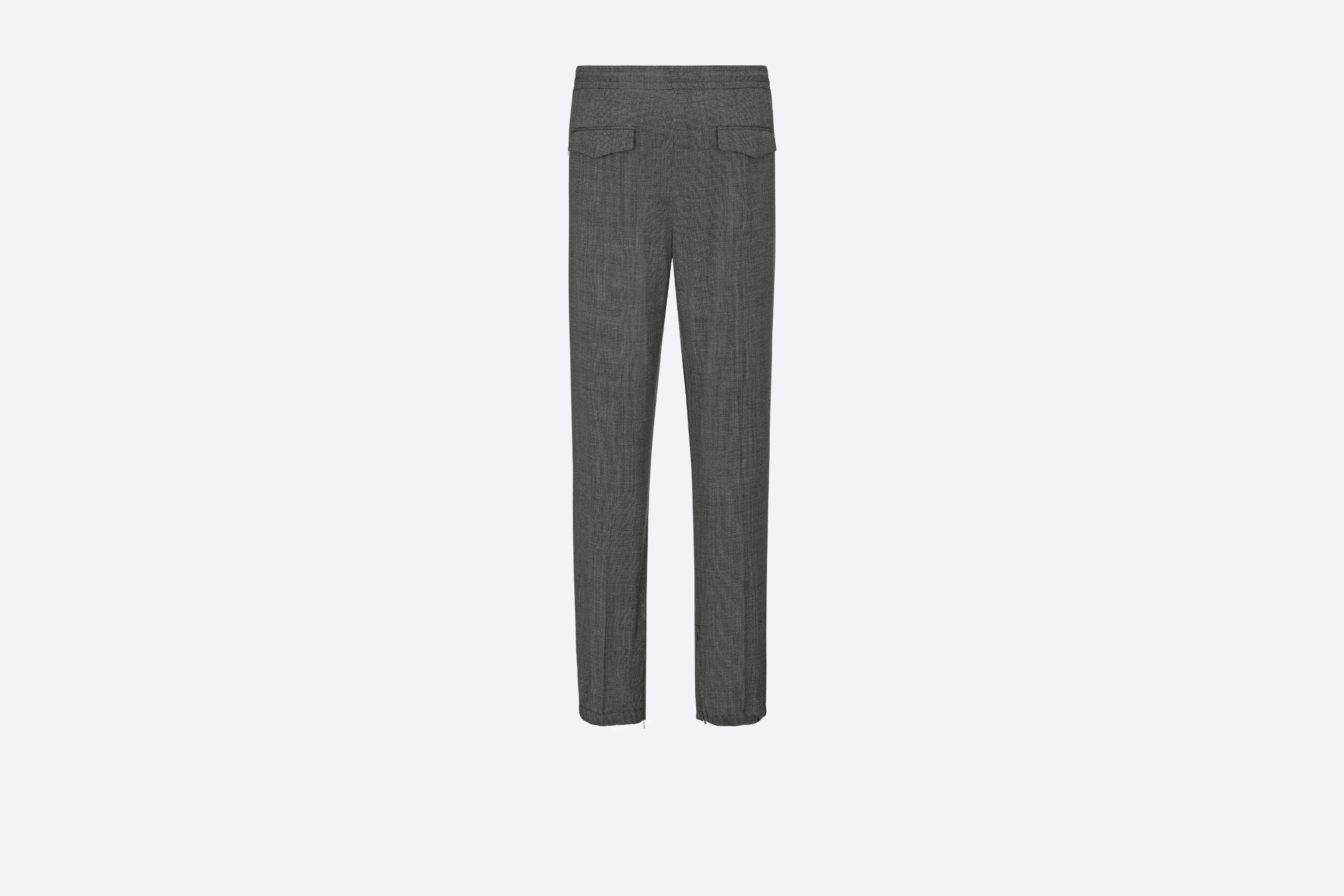 Micro-Houndstooth Track Pants - 2