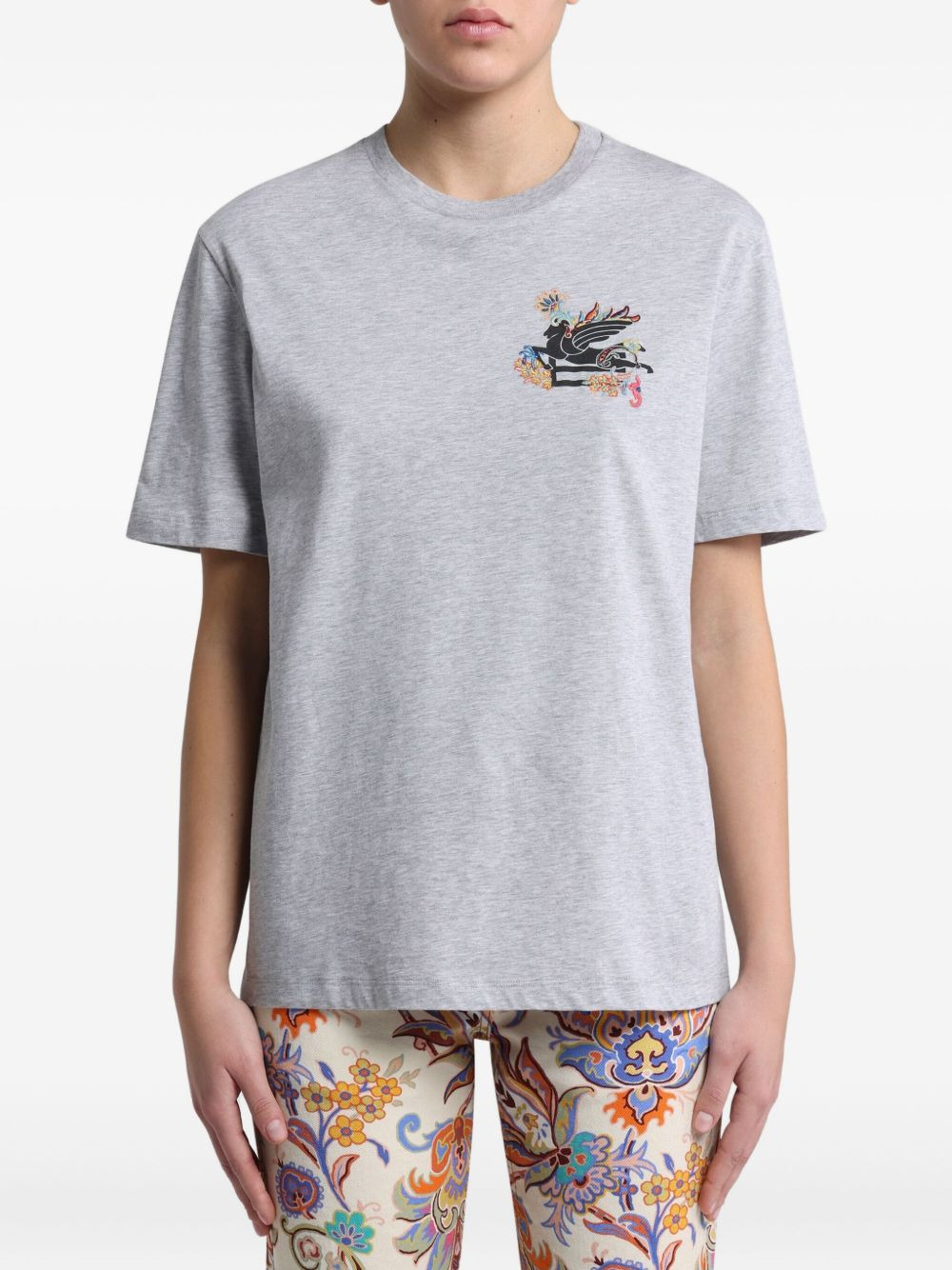 Pegaso-motif T-shirt - 2