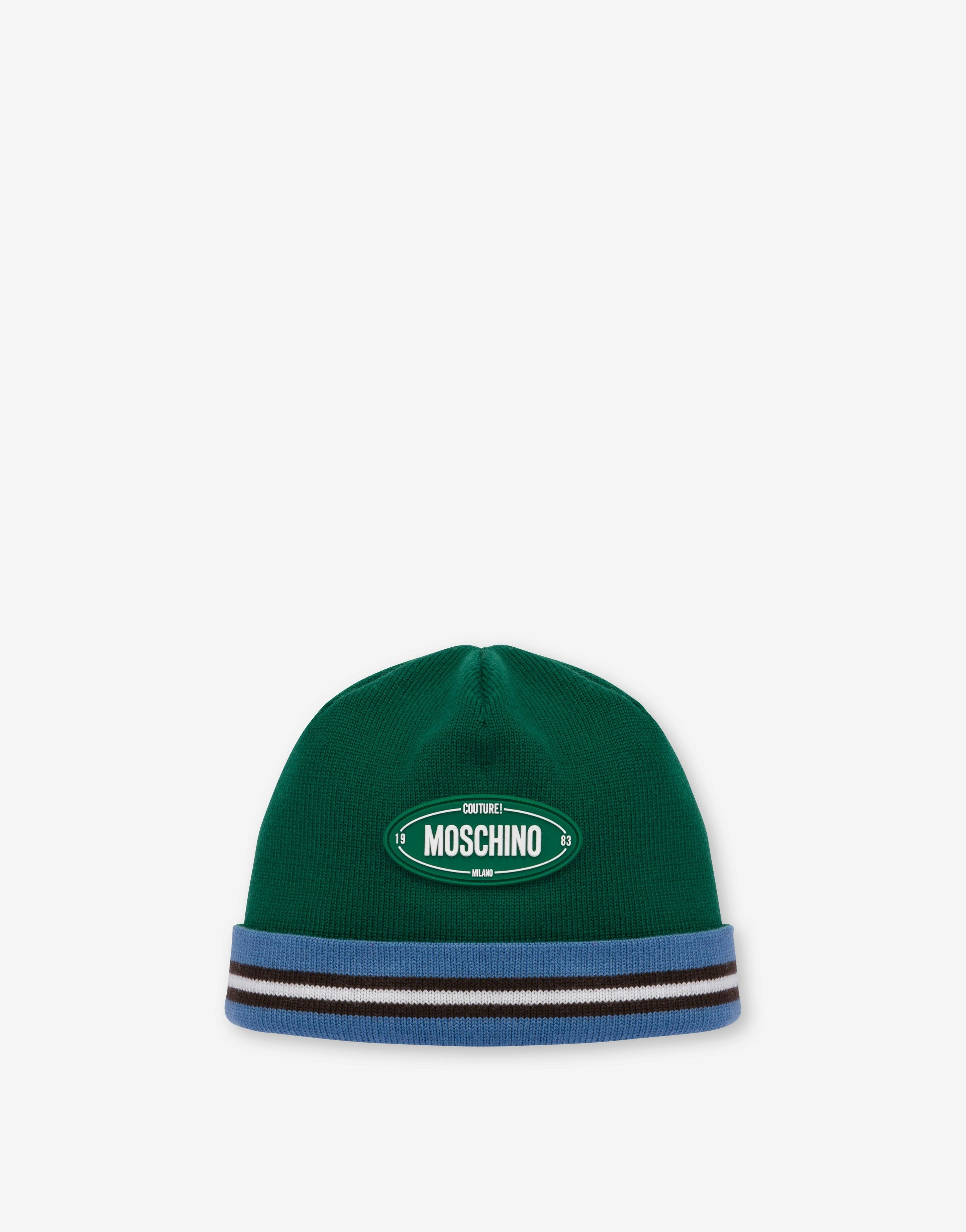OVAL LOGO WOOL HAT - 1