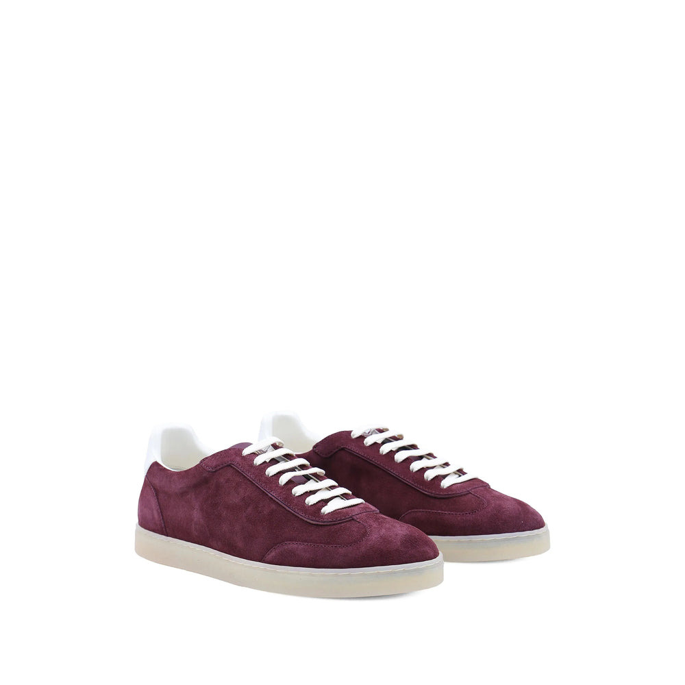 Brunello Cucinelli Red Trainers - Low-Tops Men - 3