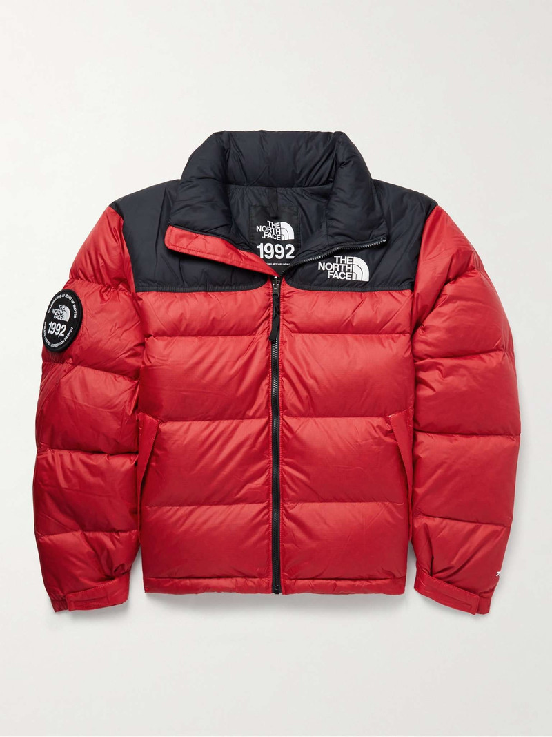 92 Retro Anniversary Nuptse Shell-Trimmed Ripstop Down Jacket - 1