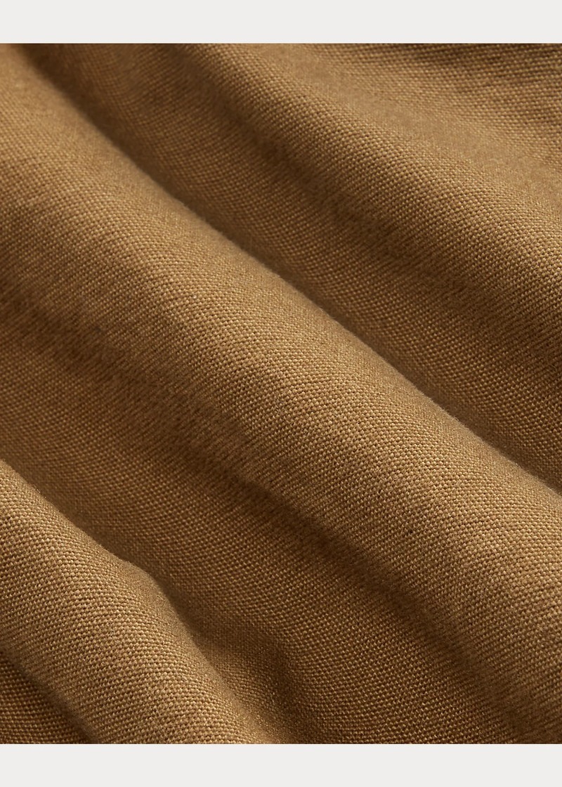 Moleskin-Collar Canvas Coverall 6