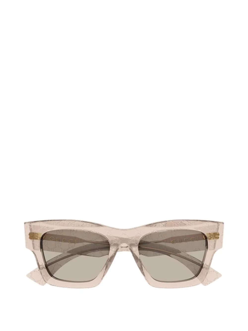 cat-eye frame tinted sunglasses - 1