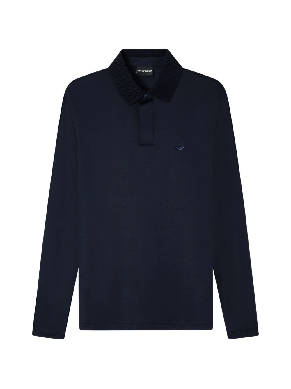 long-sleeve polo shirt - 1