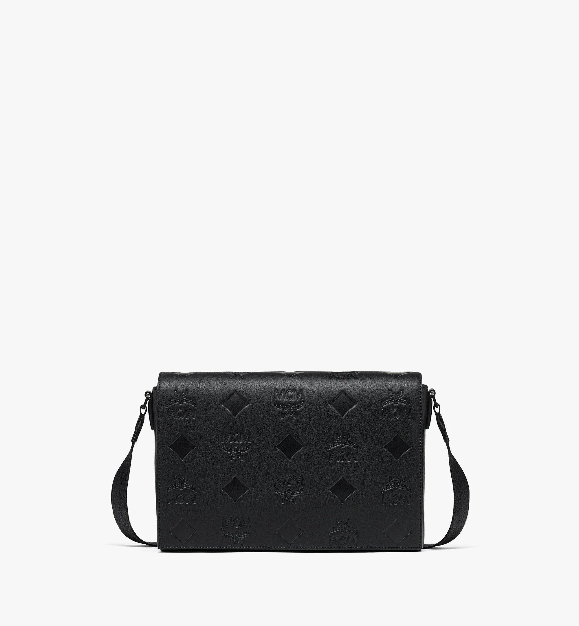 Klassik Messenger in Maxi Monogram Leather - 1