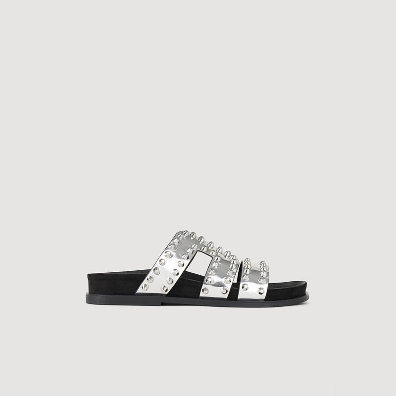 Sandro FLAT RIVET SANDALS outlook