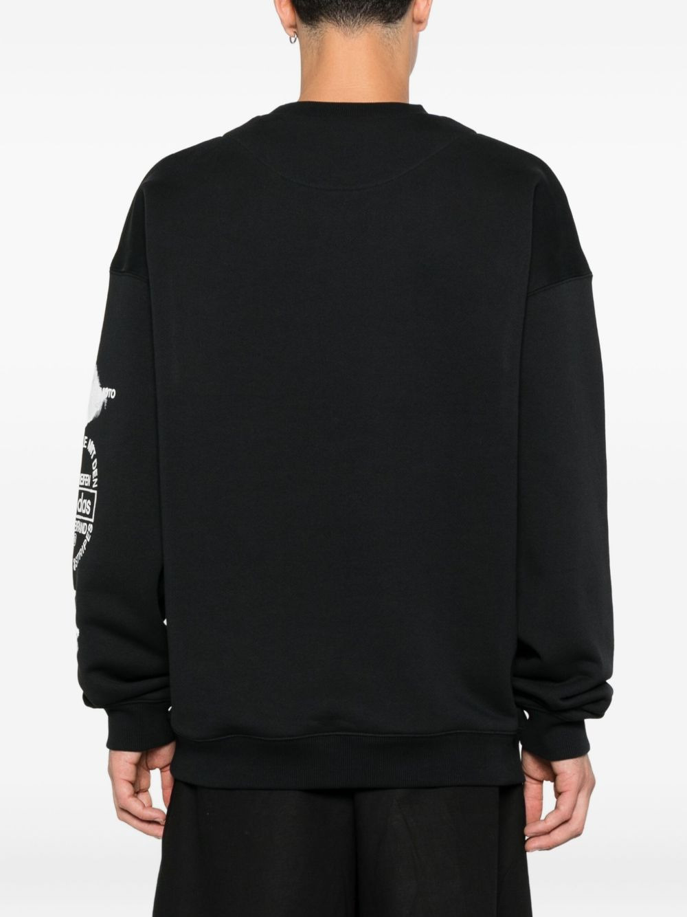 cloud-print crew-neck sweatshirt - 4