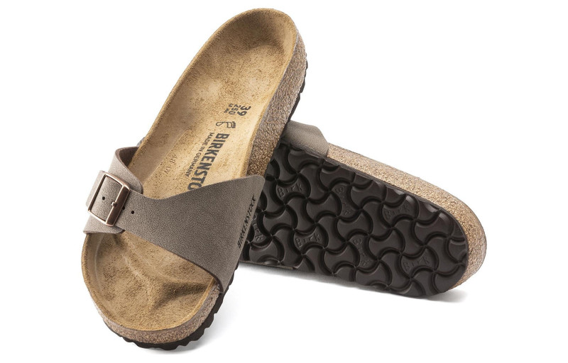 Birkenstock Madrid Birko-Flor Birkibuc Narrow Fit 'Mocca' 0040093 5