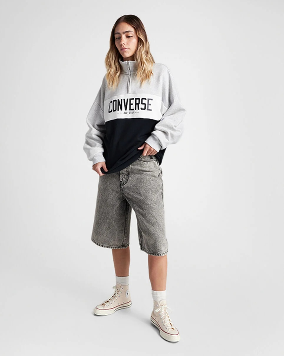 Half-Zip Colorblocked Pullover - 2