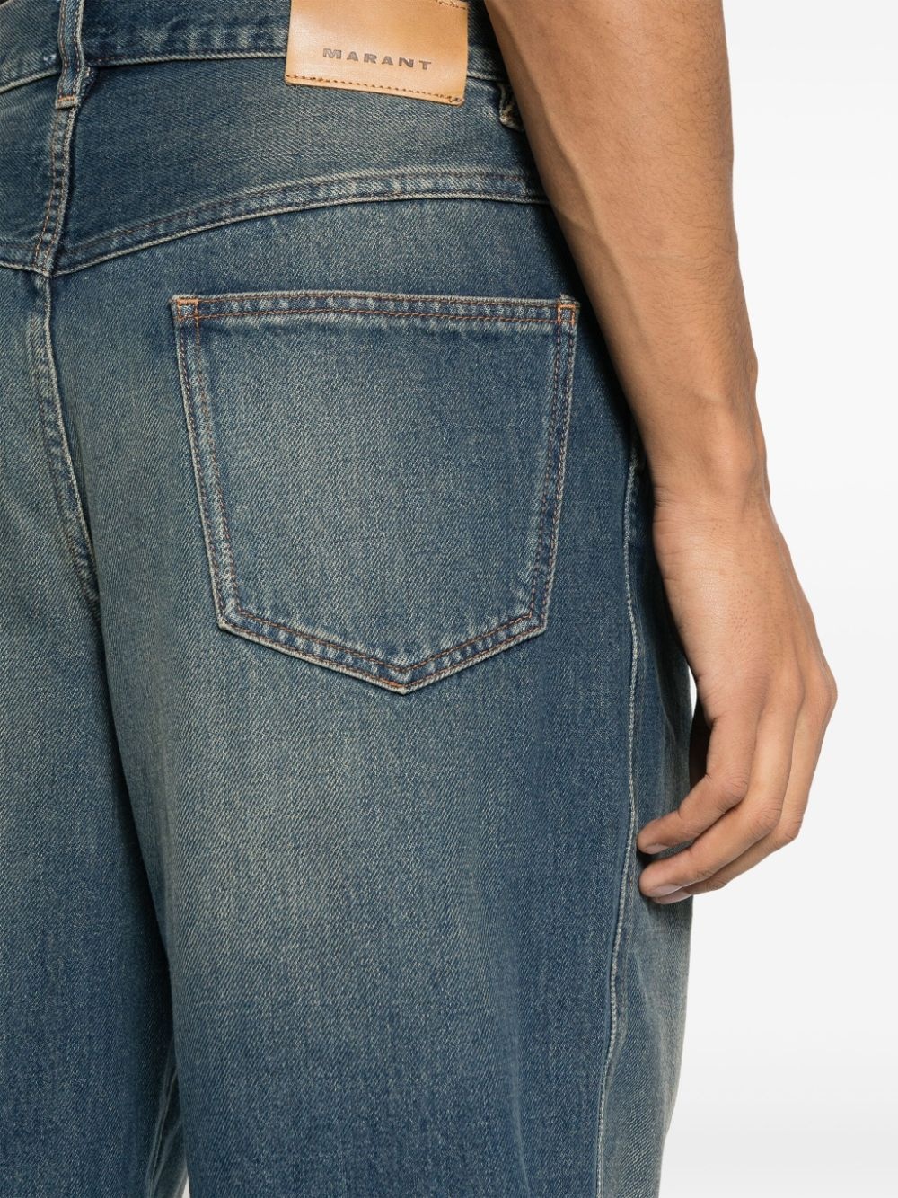 Jorje mid-rise straight-leg jeans - 5