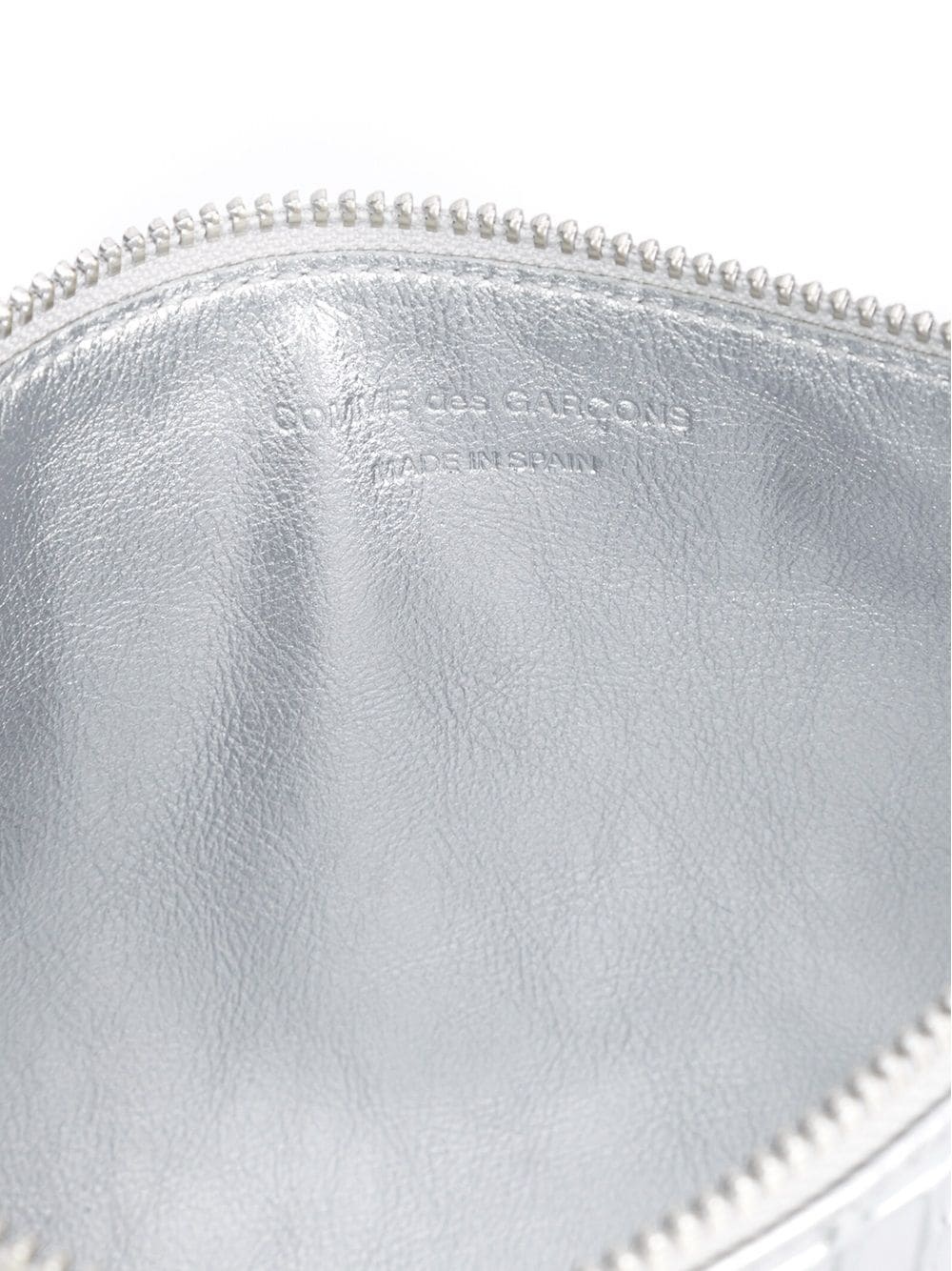 embossed logo purse - 4