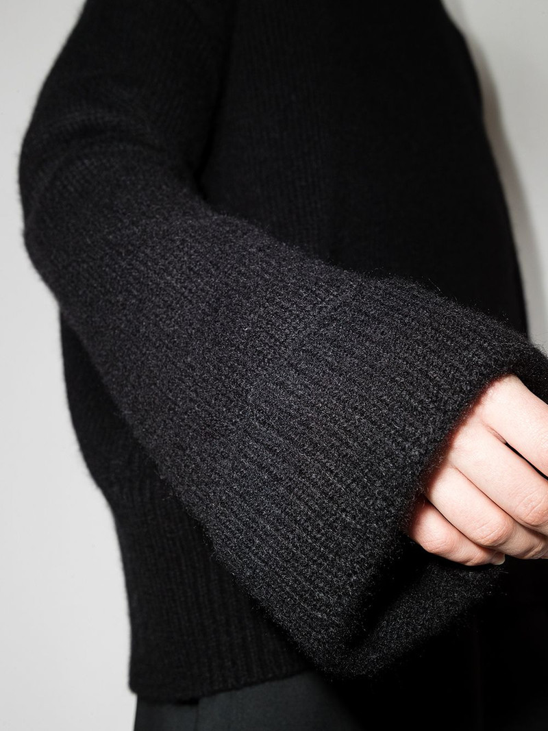 Knightsbridge flared sleeves jumper 4