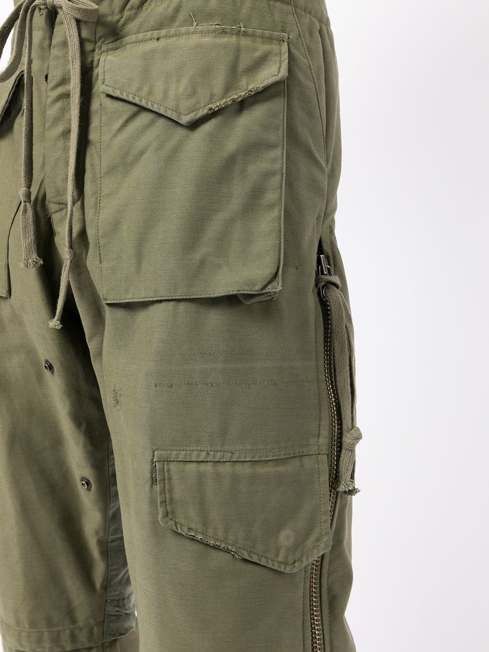 military jacket panelled trousers - 5