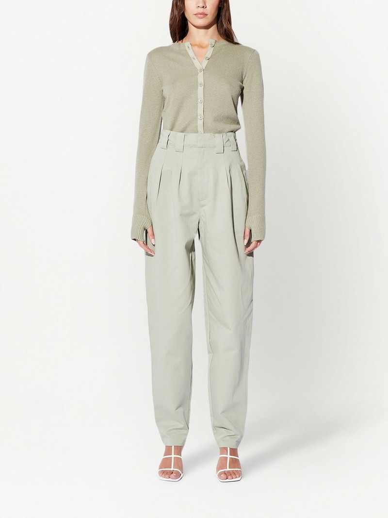 RTA Manollo pleated tapered trousers outlook