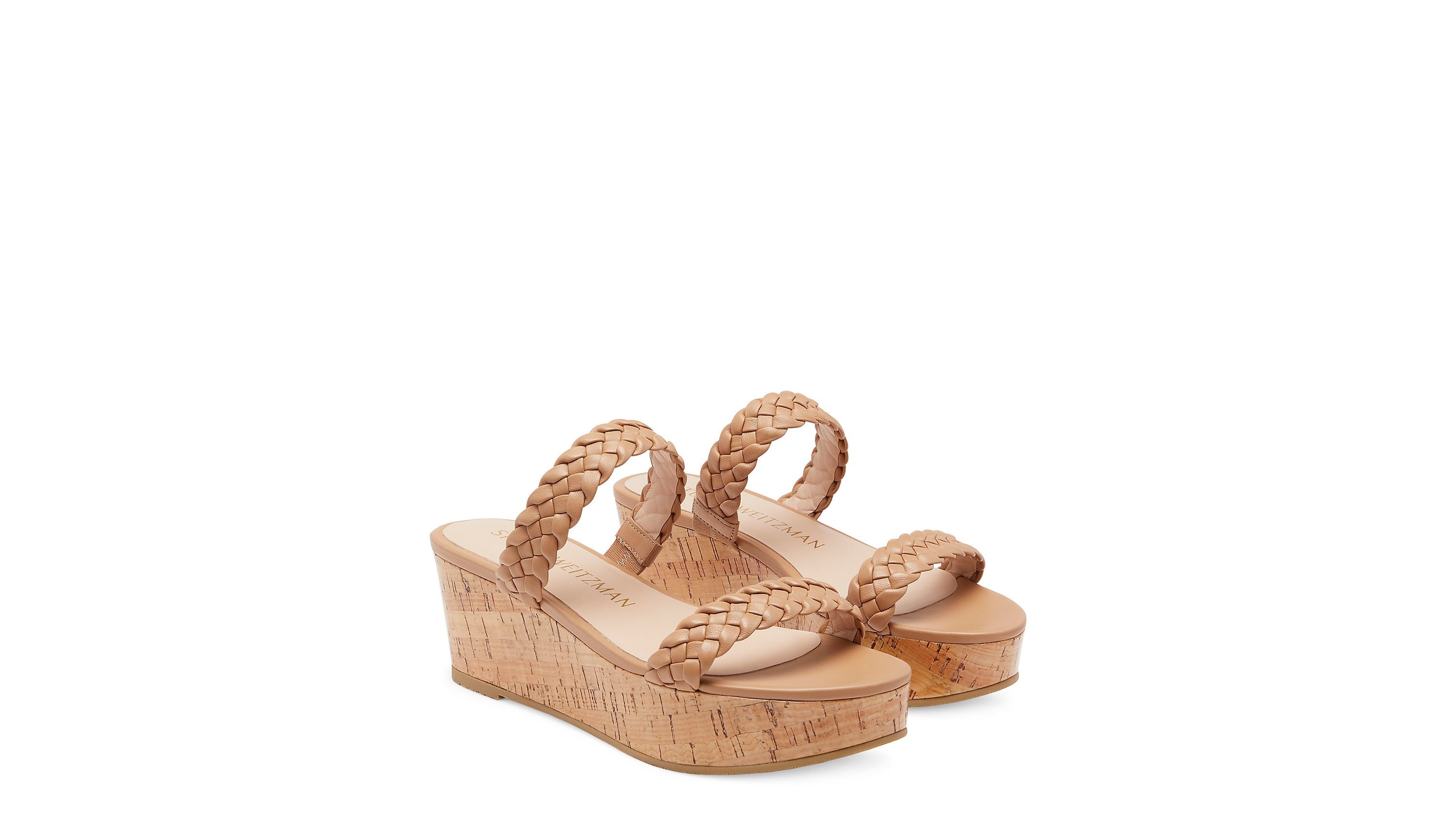 ALEENA WOVEN SUMMER SLIDE WEDGE - 2