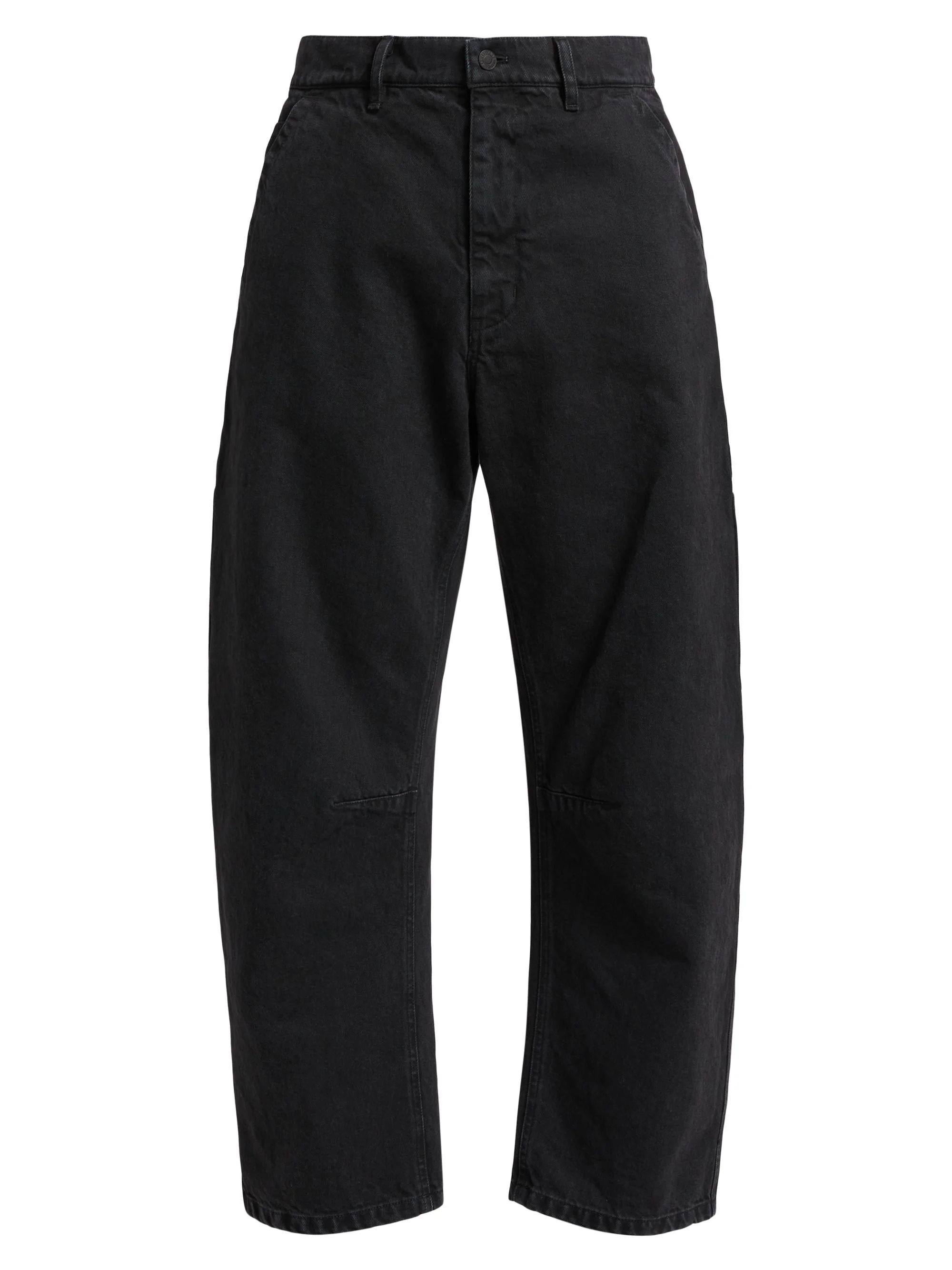 Men's Emir Curved-Leg Jeans - Carbon - 1