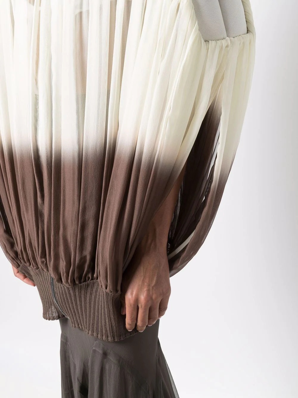 girdered bubble pleated jacket - 5