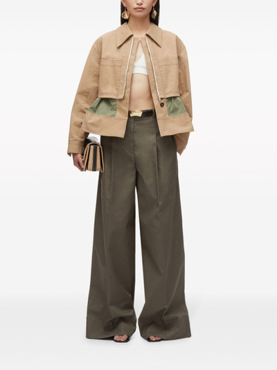 3.1 Phillip Lim layered belted jacket outlook