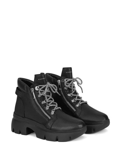 Giuseppe Zanotti chunky sole lace-up boots outlook