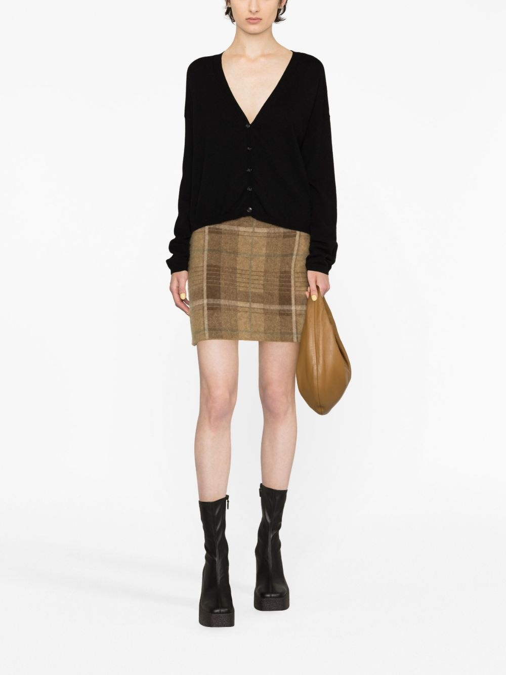 V-neck cashmere cardigan - 2