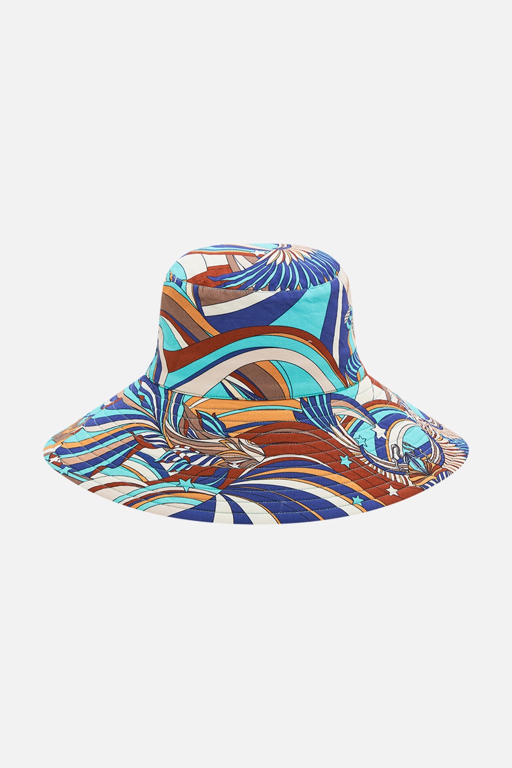 WIDE BRIM BUCKET HAT - 2