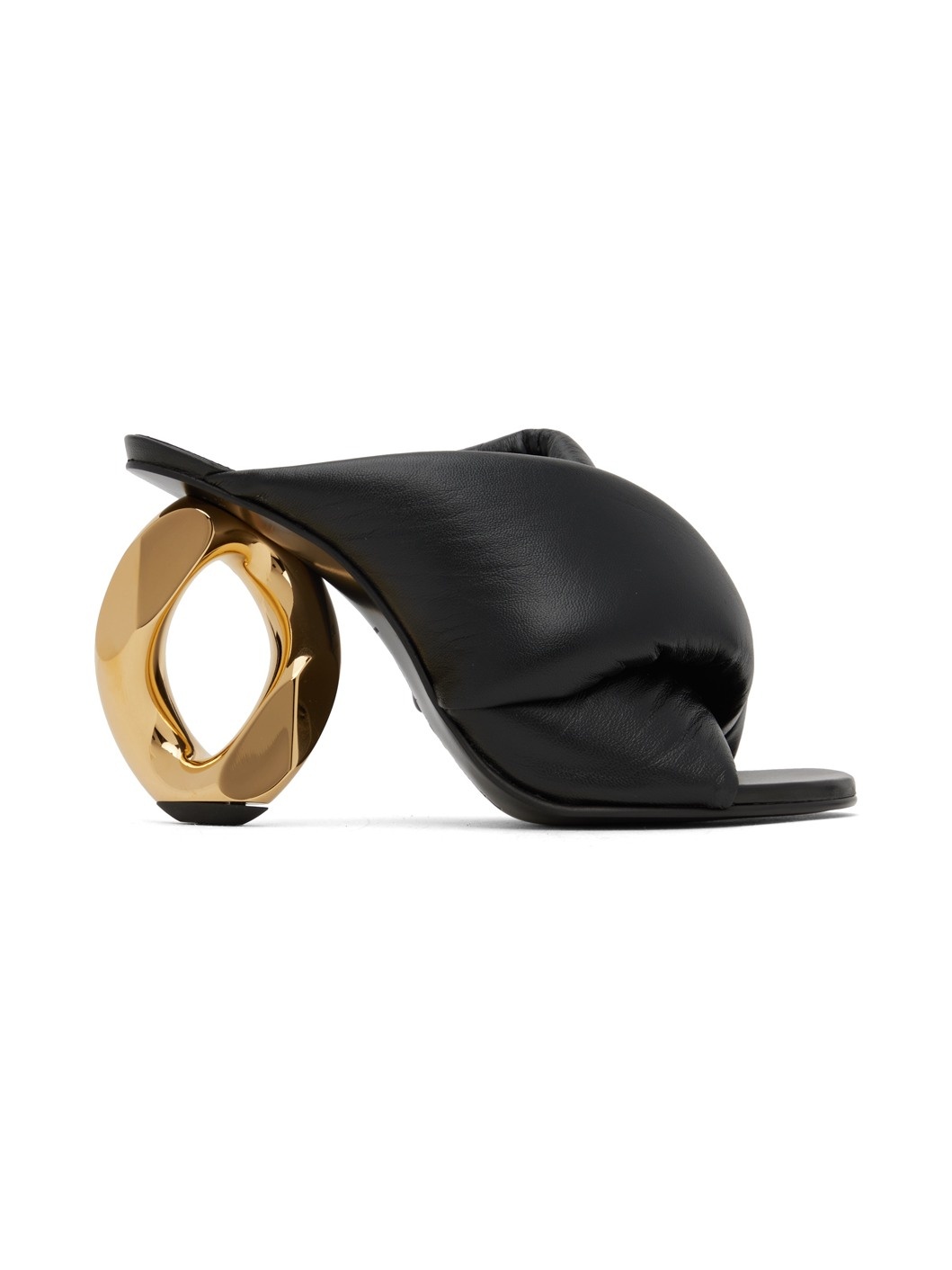 Black Chain Mules - 1