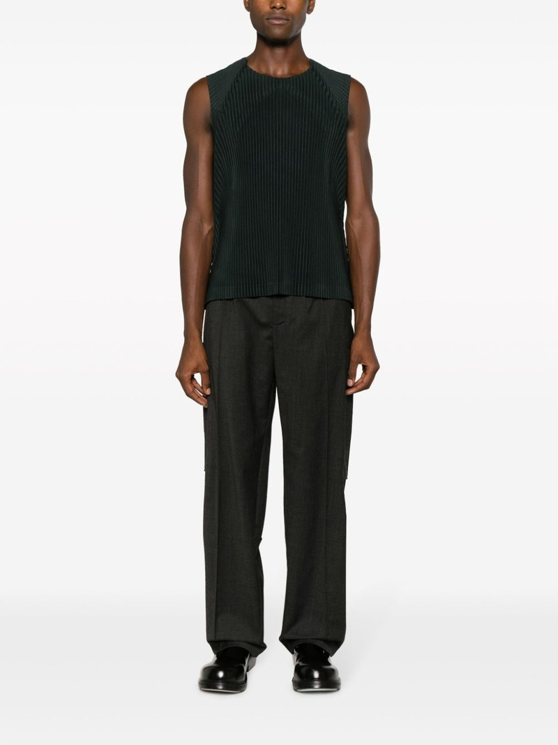 ISSEY MIYAKE MC August pleated tank top outlook