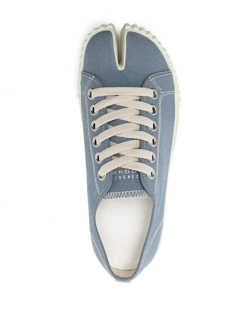 Tabi-toe low-top sneakers - 4